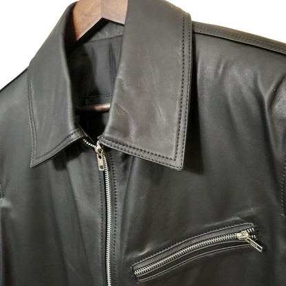Cotopaxi - Top Grain Black Men's Leather Jacket