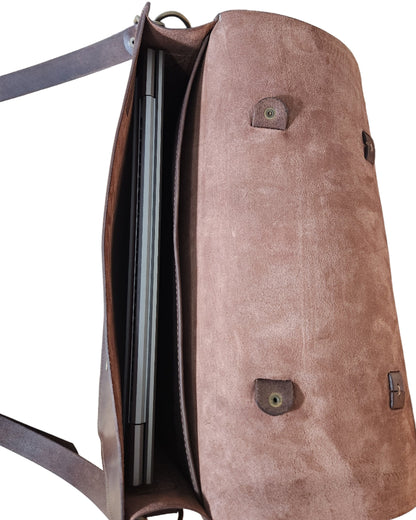 Altiplano - Full grain leather men's briefcase