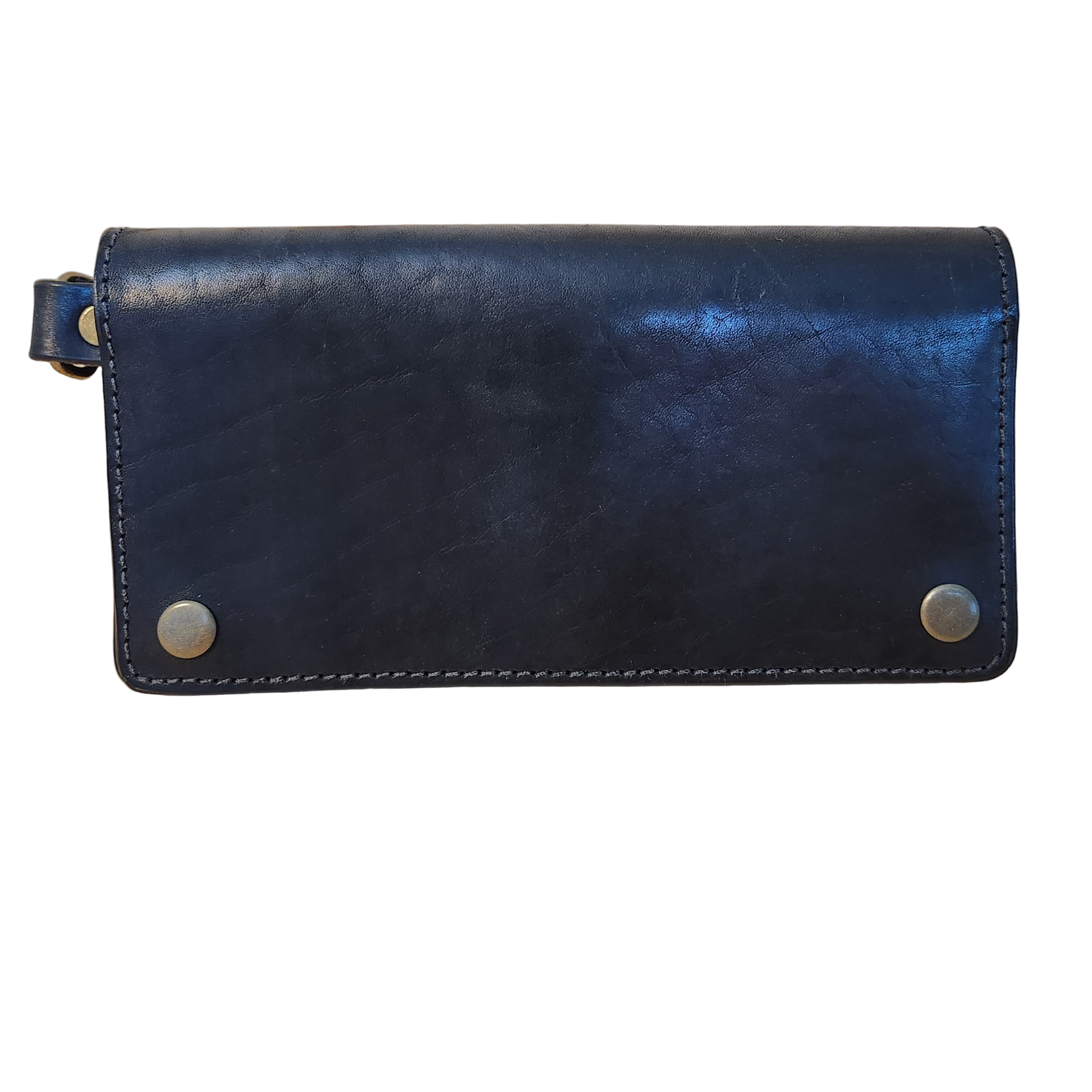 Black leather women's wallet