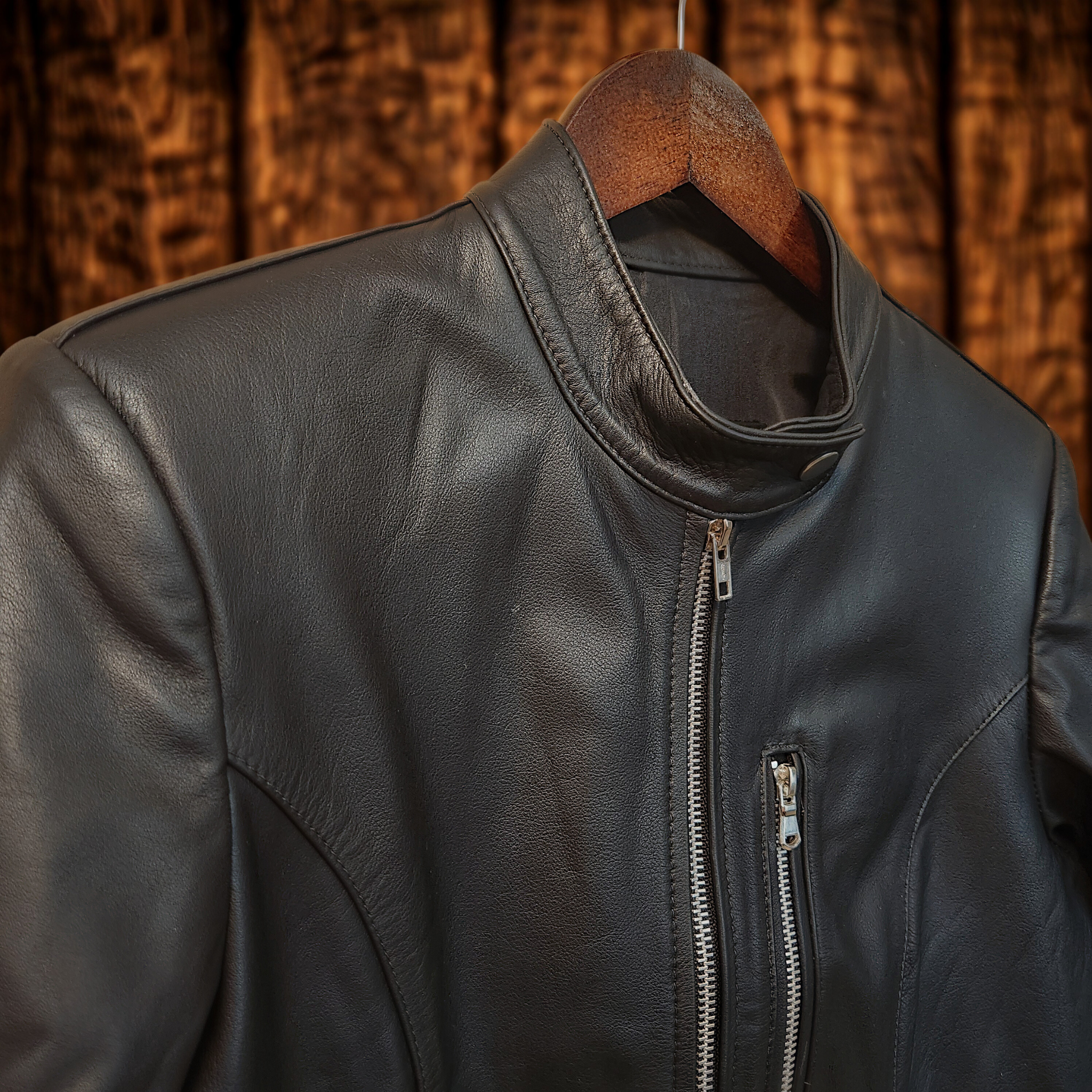 Cotopaxi - Top Grain Black Men's Leather Jacket