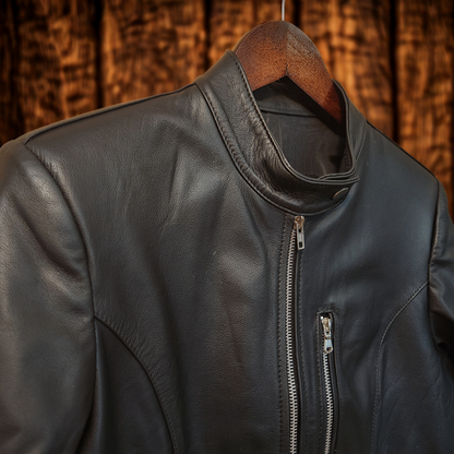 Cotopaxi - Top Grain Black Men's Leather Jacket