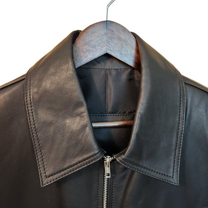 Cotopaxi - Top Grain Black Men's Leather Jacket