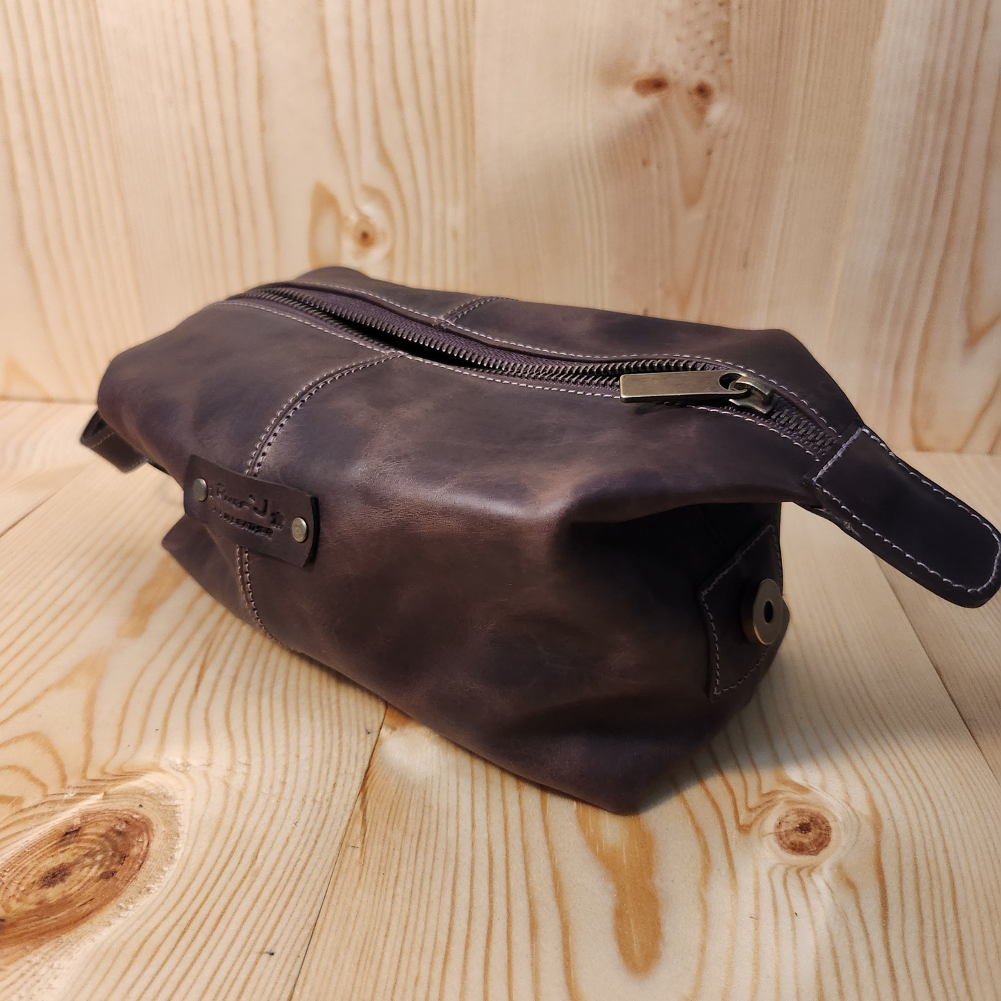 Premium Leather Dopp Kit