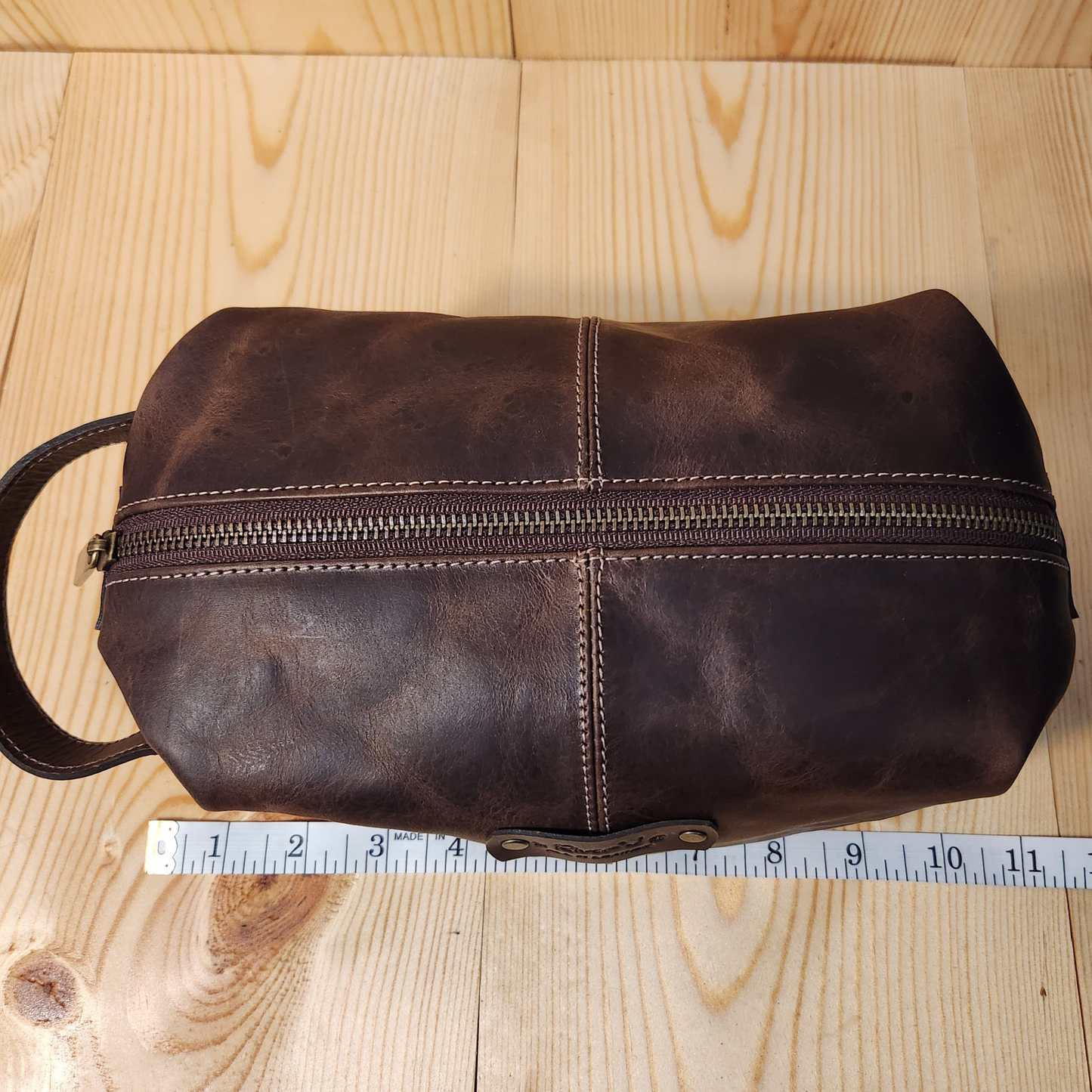 Premium Leather Dopp Kit