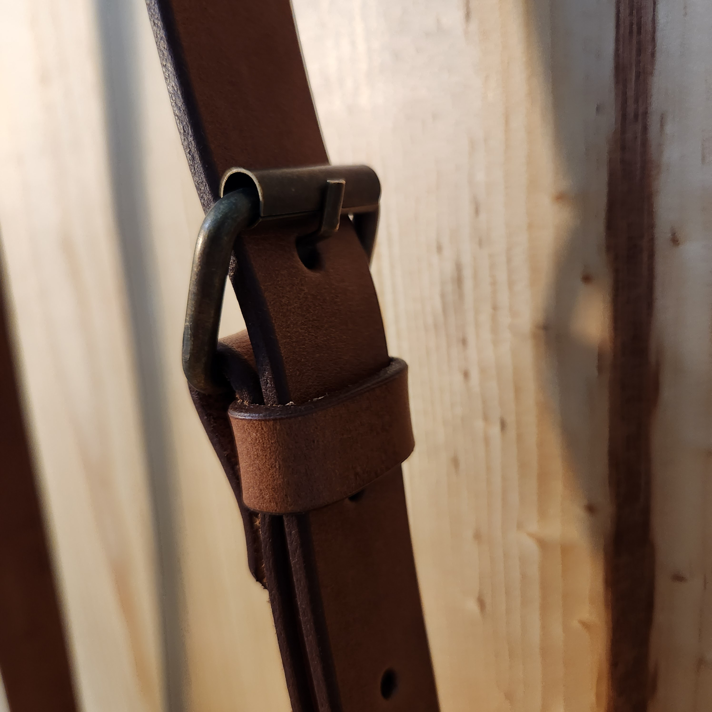 Luna - Full Grain Veg Tanned Women's Leather Crossbody Bag